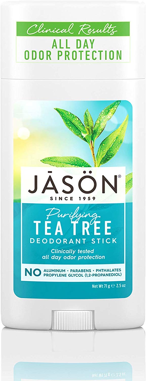 [Australia] - Jason Aluminum Free Deodorant Stick, Purifying Tea Tree, 2.5 Oz (Pack of 1) 