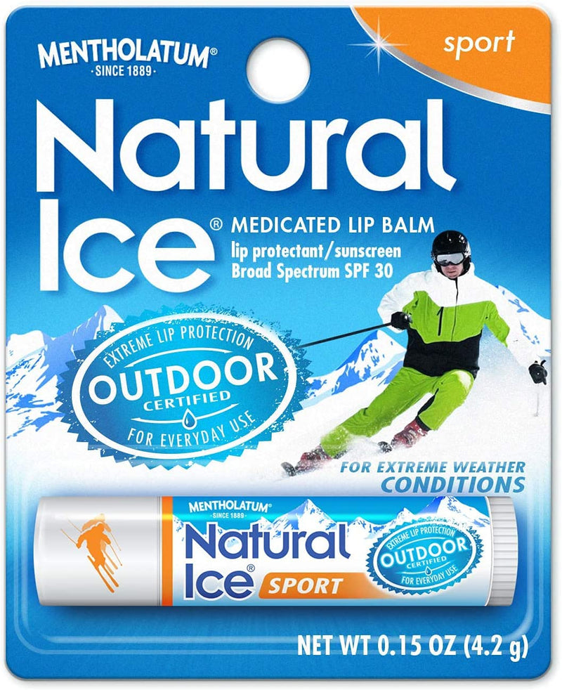 [Australia] - Natural Ice Sport - SPF 15 lip balm in Pack of 12 (4.5g each), Sport Flavor 