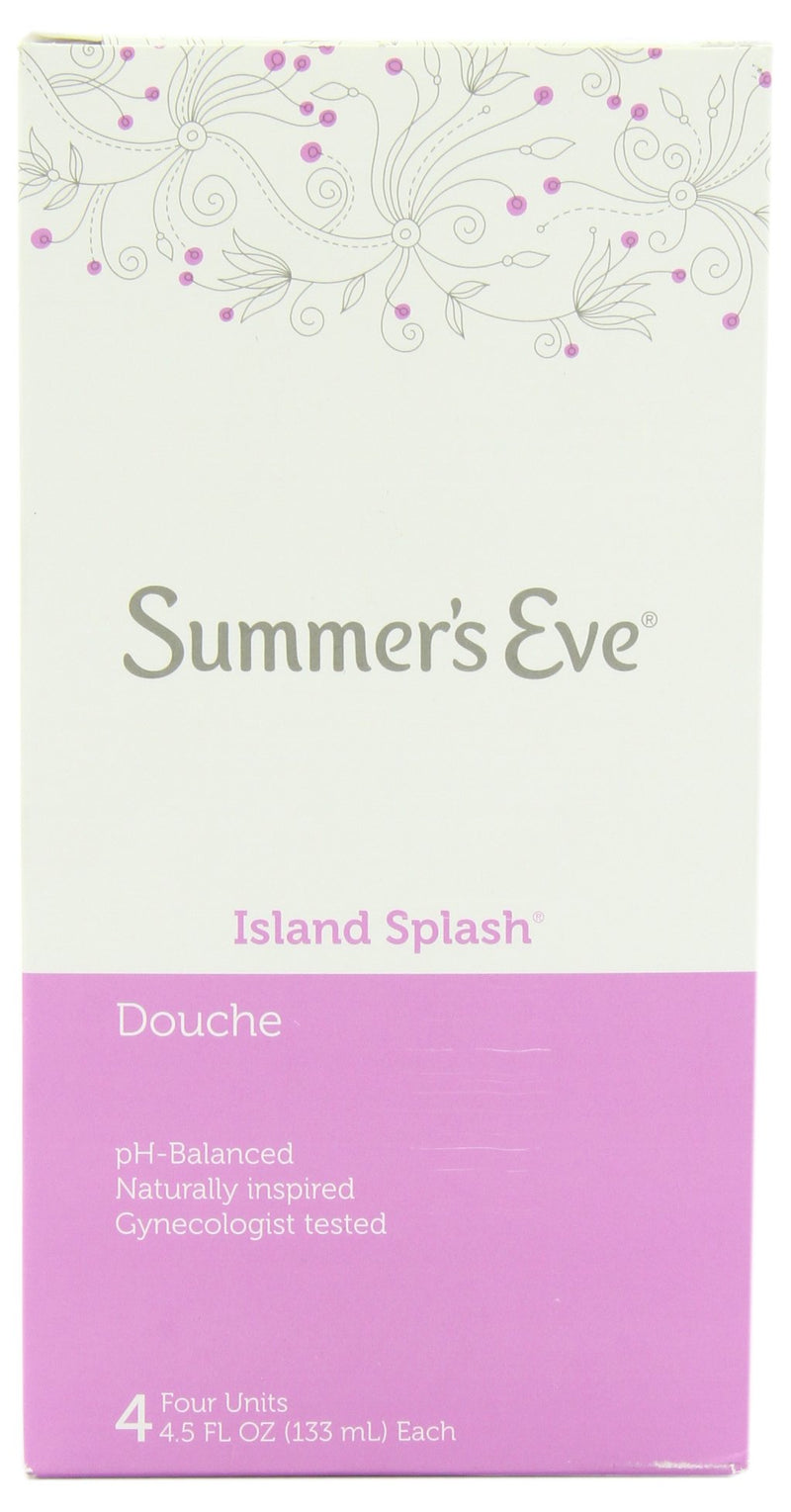 [Australia] - Summer's Eve Douches, Island Splash, 4 Count (Pack of 1) 