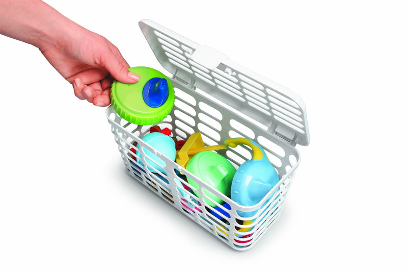 [Australia] - Prince Lionheart Made in USA High Capacity Dishwasher Basket for Toddlers Bottle Parts & Accessories | Fits all Dishwashers | 100% Recycled Plastic 