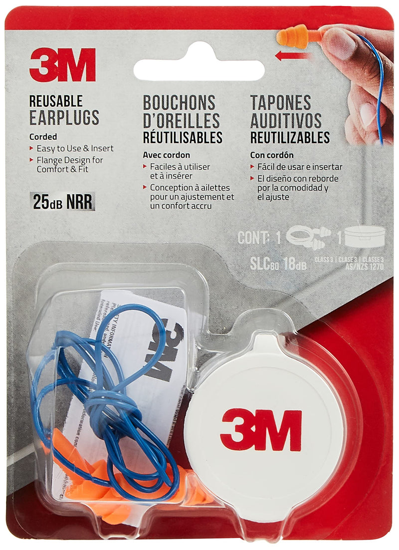 [Australia] - 3M Corded Reusable Earplugs 
