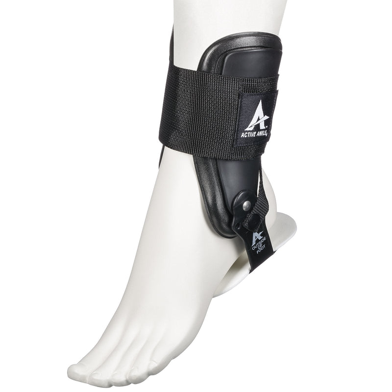 [Australia] - Active Ankle T2 Ankle Brace, Rigid Ankle Stabilizer for Protection & Sprain Support for Volleyball, Cheerleading, Ankle Braces to Wear Over Compression Socks or Sleeves for Stability, Various Sizes 