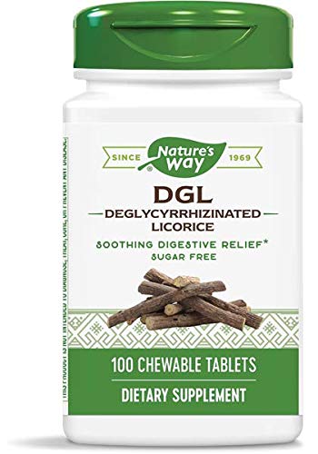 [Australia] - Nature's Way, DGL (Without Fructose), 100 Chewable Tablets 