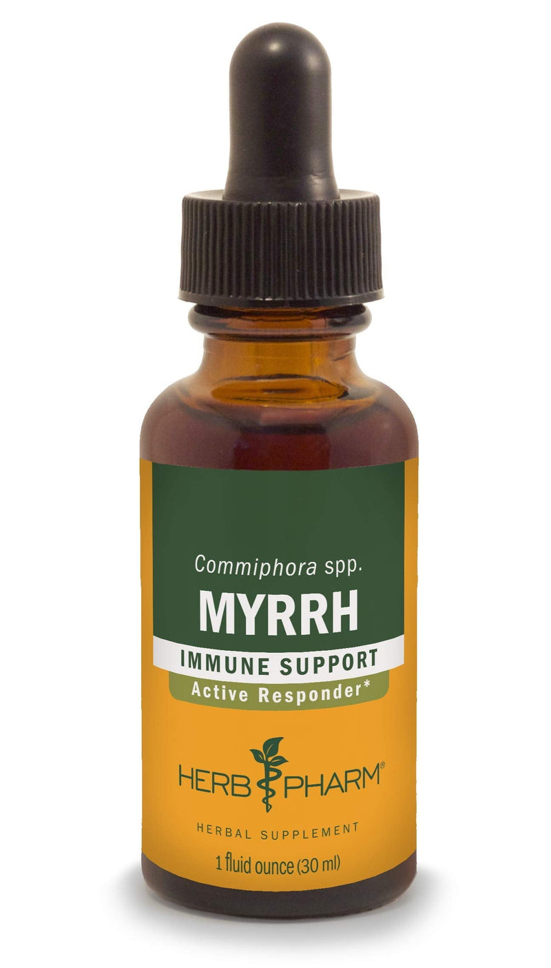 [Australia] - Herb Pharm Myrrh Liquid Extract for Immune System Support - 1 Ounce (DMYRR01) 1 Fl Oz (Pack of 1) 
