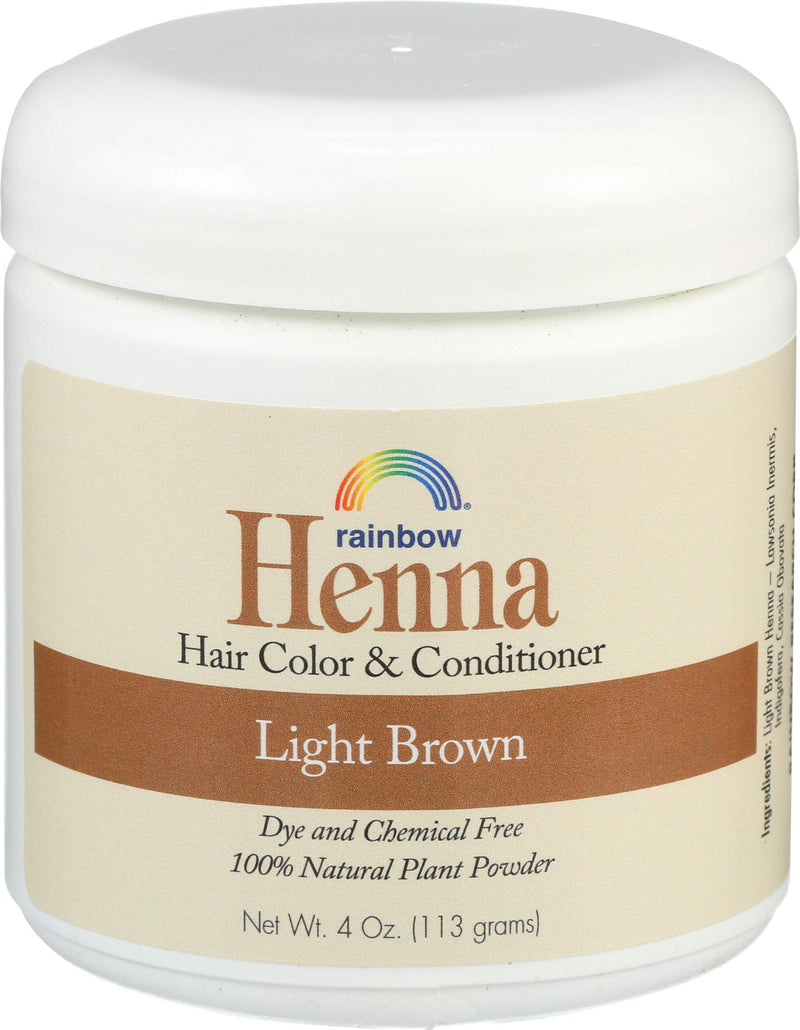 [Australia] - Rainbow Research Henna Hair Color and Conditioner Persian Light Brown, 4 Ounce 4 Ounce (Pack of 1) 