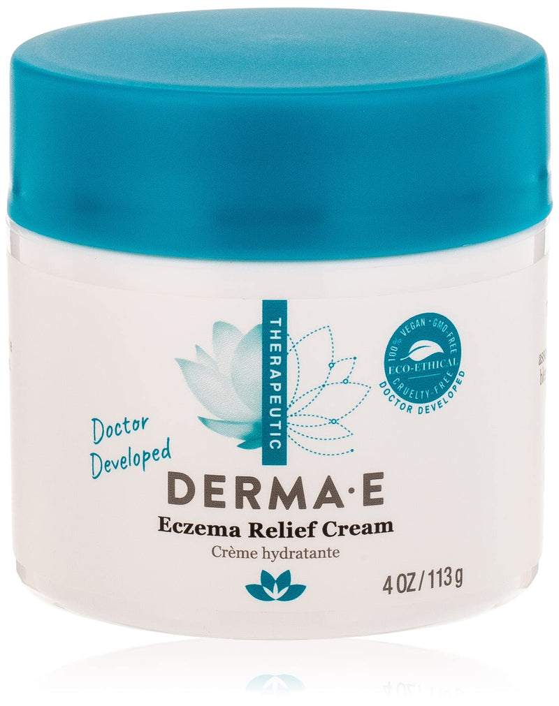 [Australia] - Derma E, Eczema Relief Cream, 4 Ounce 