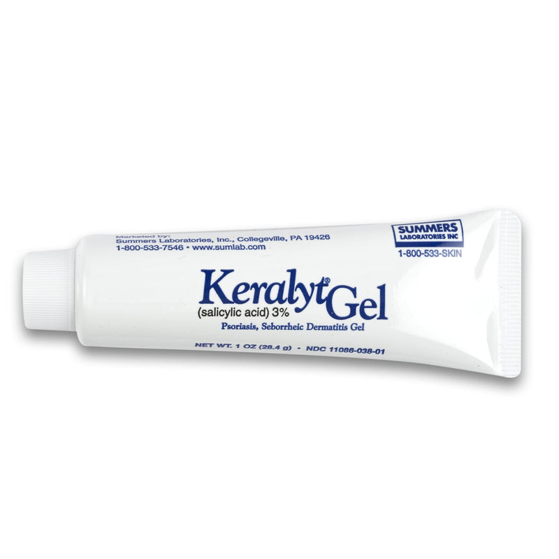 [Australia] - Keralyt 3% Salicylic Acid Gel - Exfoliating Moisturizing Skin Gel - Promotes Relief from Itchy, Redness, Dryness, Roughness, and Flakey Skin from Psoriasis, Eczema, Acne, Dermatitis 3% Gel 