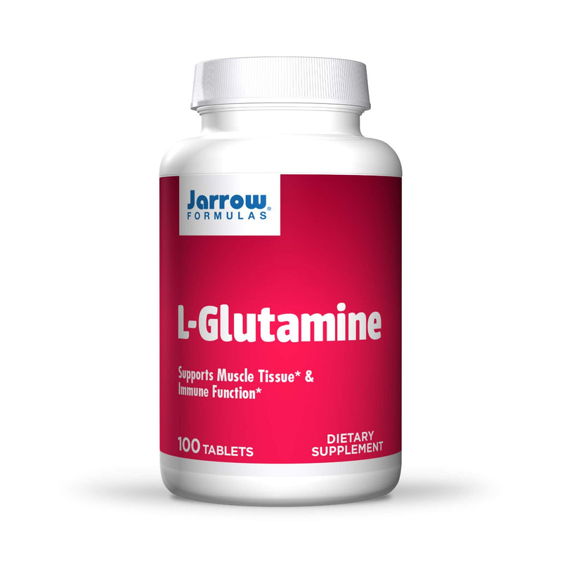 [Australia] - Jarrow Formulas L-Glutamine 1000 mg - 100 Easy-Solv Tablets - Supports Muscle Tissue & Immune Function - 100% L-Glutamine - 100 Servings 100 Count (Pack of 1) 