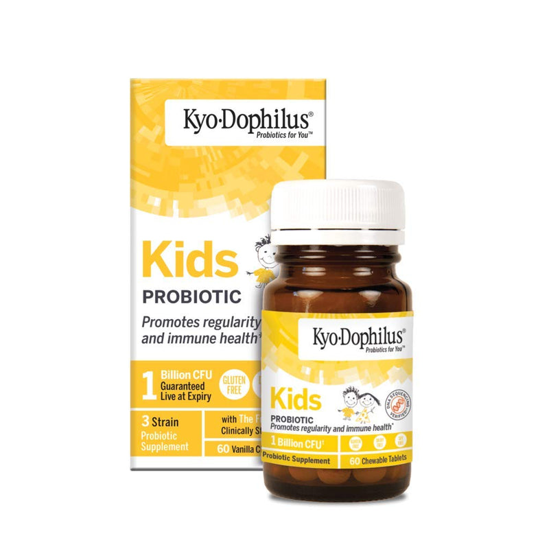 [Australia] - Kyo-Dophilius Kids Probiotic, Promotes Regularity and Immune Health*, 60 tablets (Packaging may vary) 