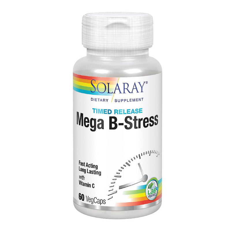 [Australia] - Solaray, Mega B Stress Two Stage, 60 Veg Capsules 