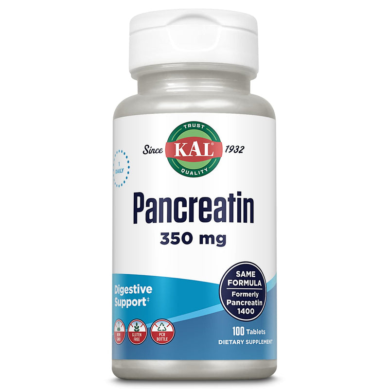 [Australia] - KAL 1400 Mg Pancreatin Tablets, 100 Count 