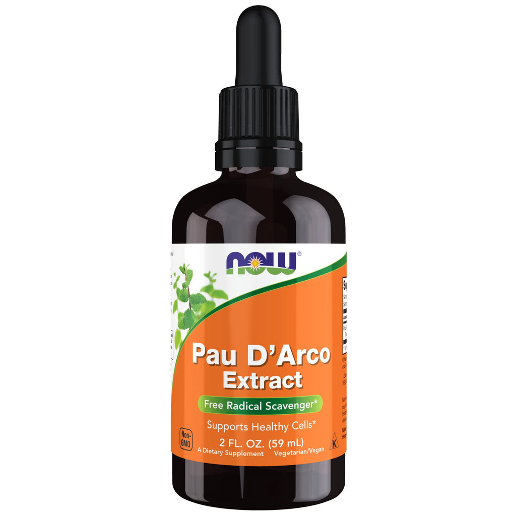 [Australia] - NOW Supplements, Pau D'Arco Extract Liquid with Dropper, Free Radical Scavenger*, 2-Ounce 