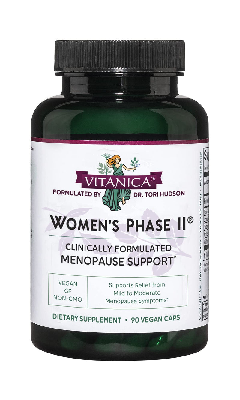 [Australia] - Vitanica Women's Phase II, Menopause Support, Vegan, 90 Capsules 