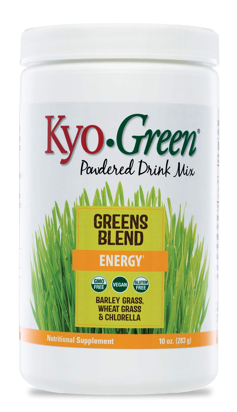 [Australia] - Kyo-Green Green Blends Energy Powered Drink Mix, 10 Ounce Bottle 10 Ounce (Pack of 1) 