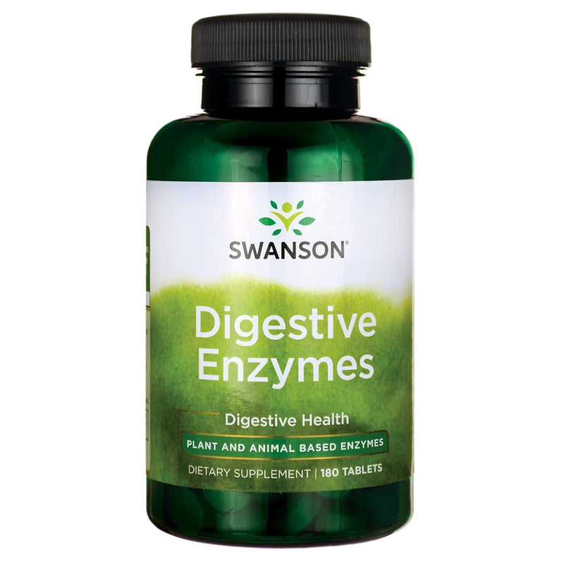 [Australia] - Swanson Digestive Enzymes 180 Tabs 1 