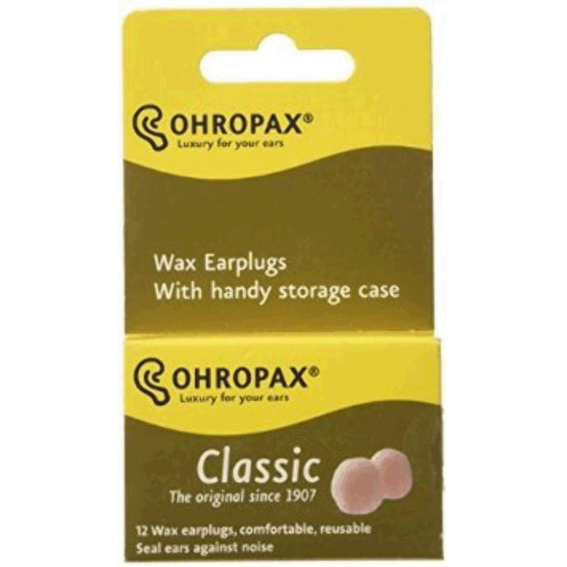 [Australia] - Ohropax Wax Ear Plugs, 12 Plug 