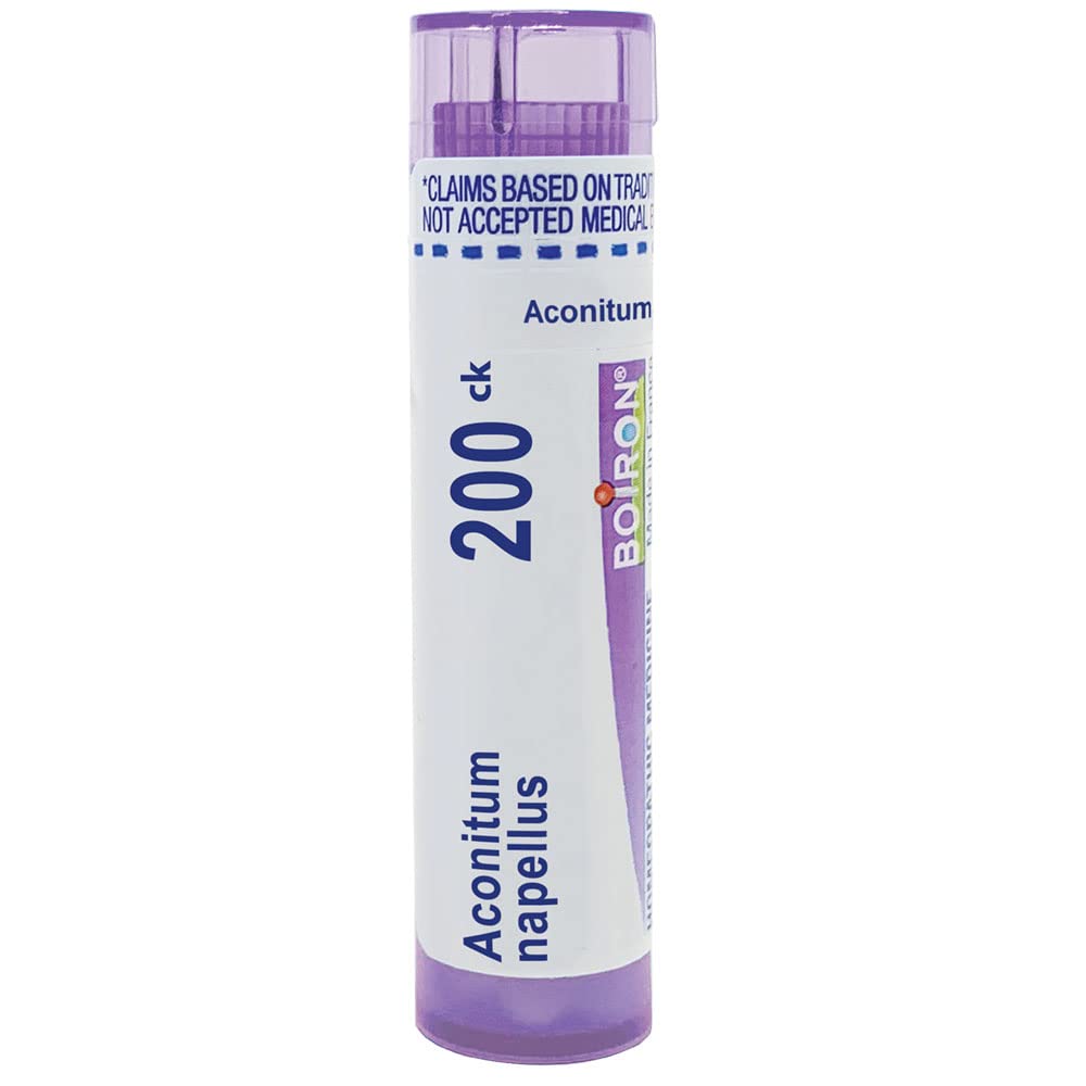 [Australia] - Boiron Aconitum Napellus 200Ck Homeopathic Medicine for Fever - 80 Pellets 80 Count (Pack of 1) 