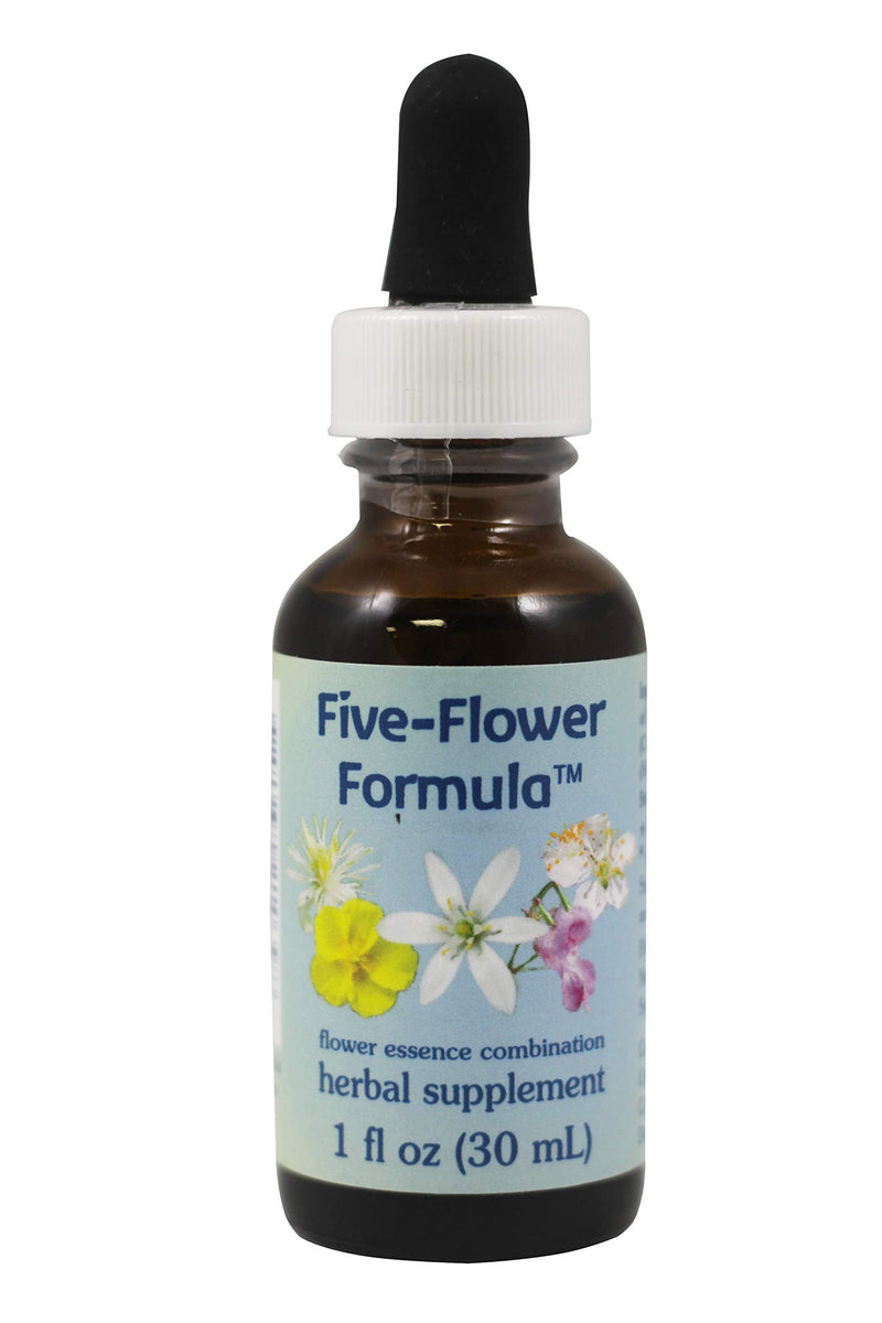 [Australia] - Flower Essence Services, Five-Flower Formula Dropper - 1 oz 