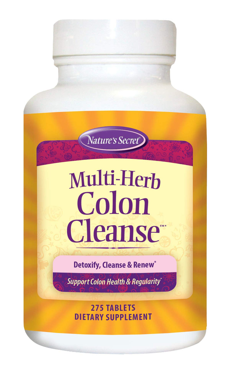 [Australia] - Nature's Secret Multi-Herb Colon Cleanse, 275 Tablets 