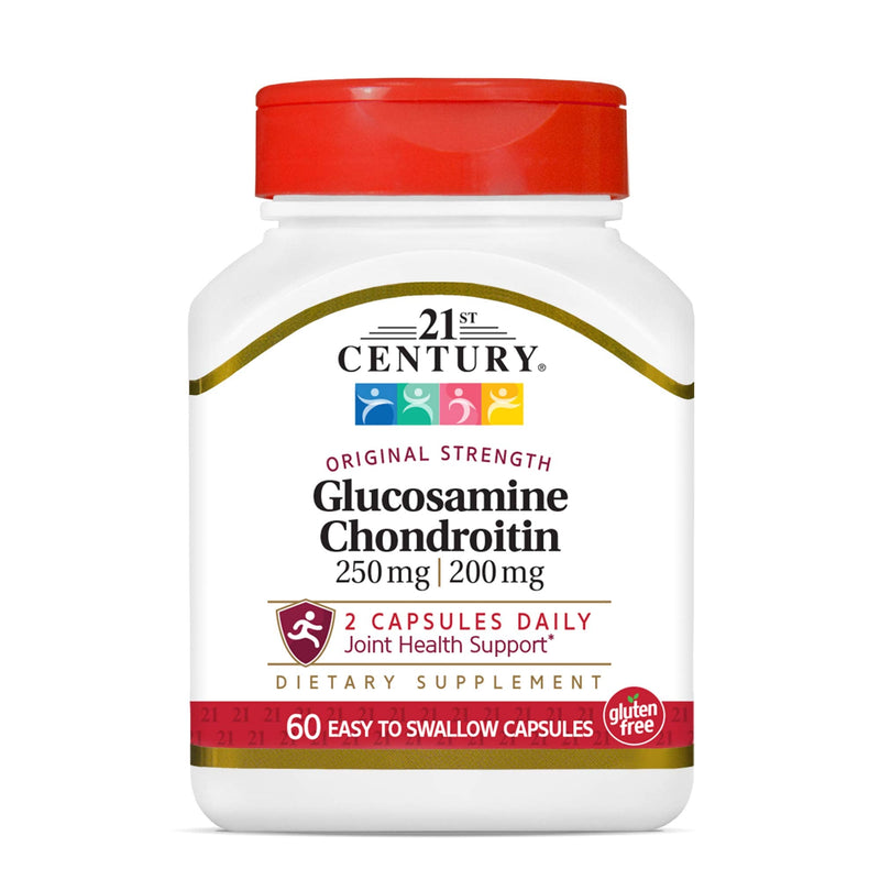 [Australia] - 21st Century Glucosamine Chondroitin 250/200mg - Original Strength, 60 Count 