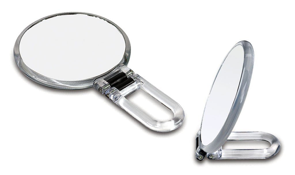 [Australia] - Danielle Creations 2-Sided 10x Magnification Hand Mirror, Acrylic, 5.5-inch, 0.45 Pound 