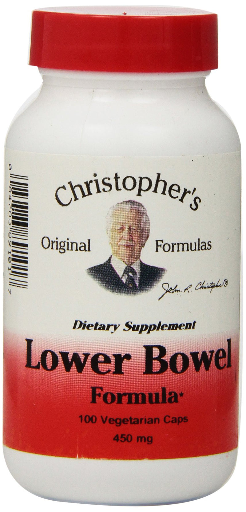 [Australia] - Dr. Christopher's Original Formulas Lower Bowel Formula Capsules, 100 Count 