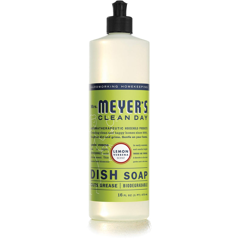 [Australia] - Mrs. Meyer's Clean Day Liquid Dish Soap, Lemon Verbena, 16 ounce bottle 