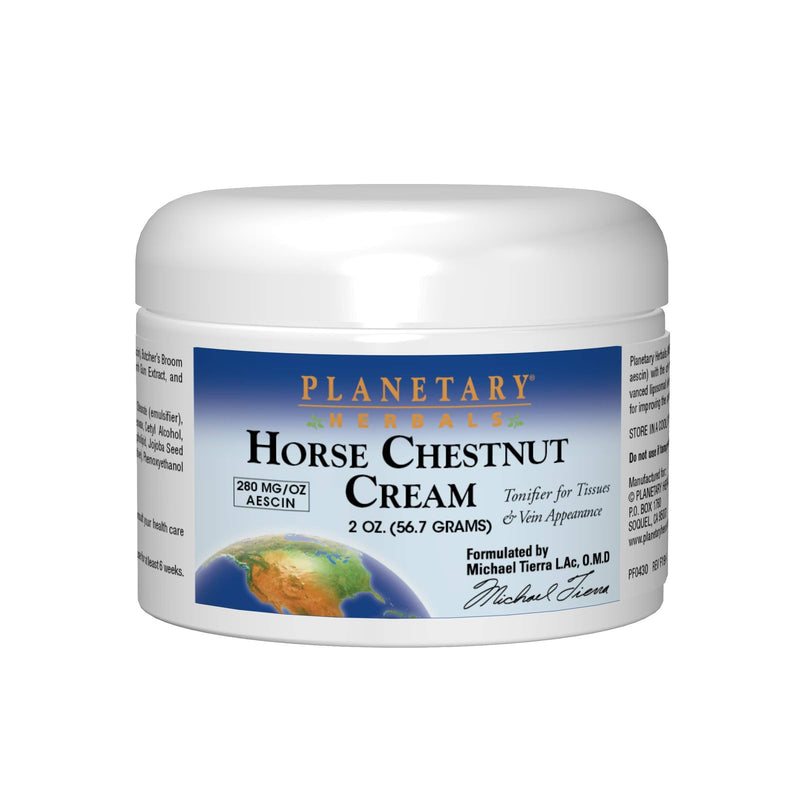 [Australia] - Planetary Herbals Horse Chestnut Cream - Tonifier for Tissues and Vein Appearance - 2 oz 