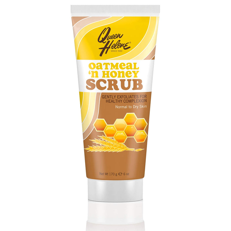 [Australia] - Para Laboratories Queen Helene Gentle Facial Scrub, Oatmeal & Honey, 6 Ounce 