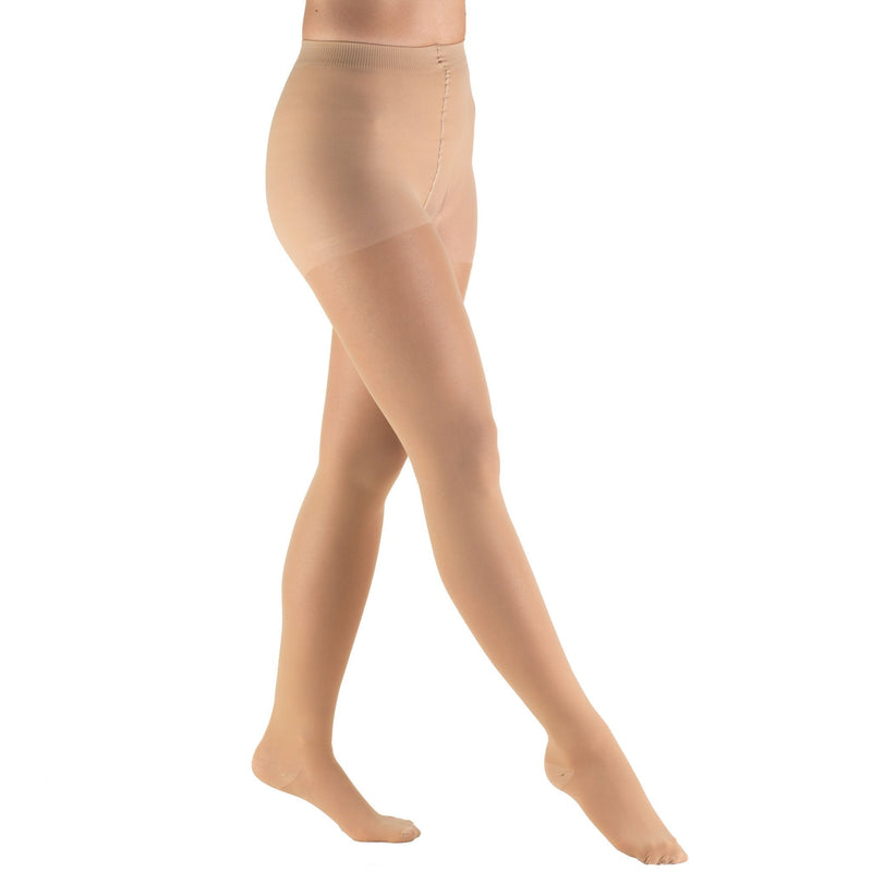 [Australia] - Truform Sheer Compression Pantyhose, 20-30 mmHg, Women's Shaping Tights, 20 Denier, Beige, Medium 