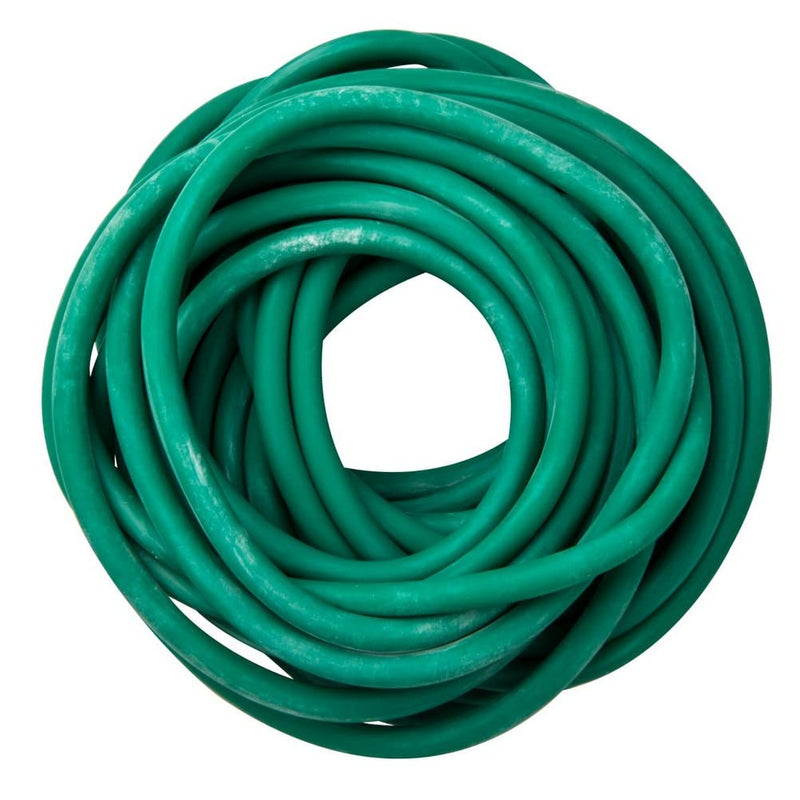 [Australia] - Cando-69198 Exercise Tubing, 3, Latex, 25 Foot, Green, Exercise Equipment for at Home or in the Gym, Elastic Resistance Tubing for Dynamic Activities, Bulk Stretch Tubing for Clinics and Professional Use 25 ft: Latex 