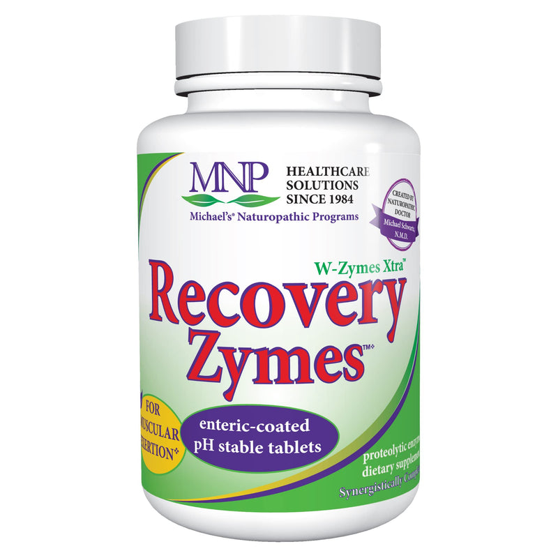 [Australia] - Michael's Naturopathic Programs Recovery Zymes - 180 Enteric Coated pH Stable Tablets - Proteolytic Enzyme Supplement, Supports Natural Inflammatory Response - 60 Servings 