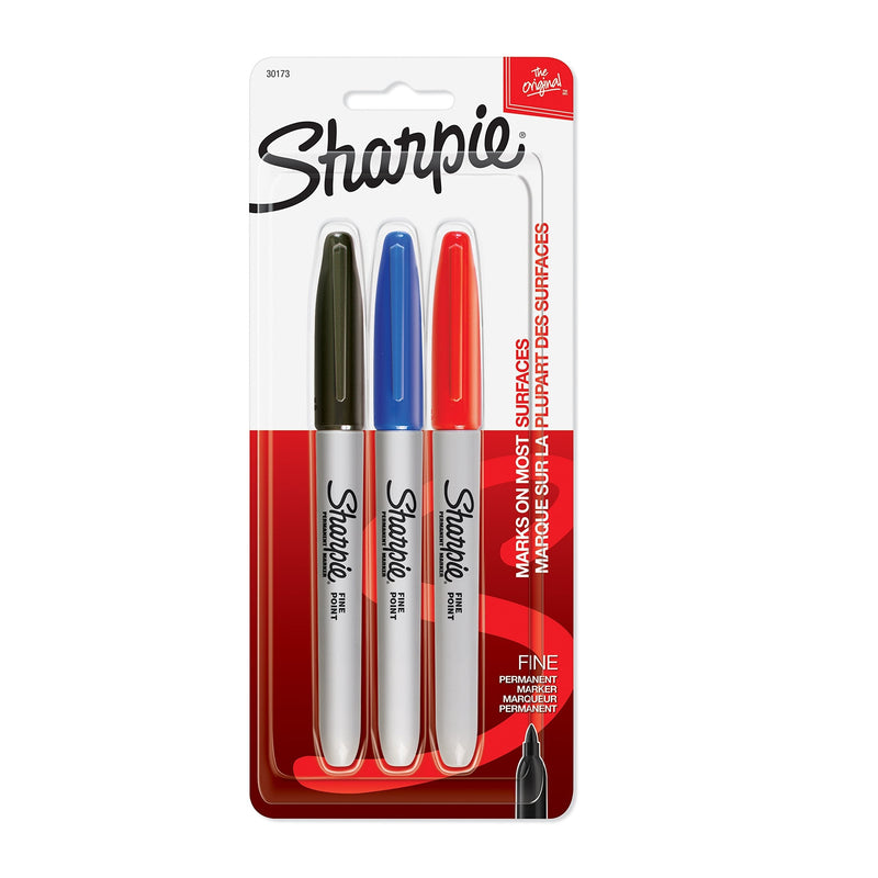 [Australia] - Sharpie Permanent Markers, Fine Point 
