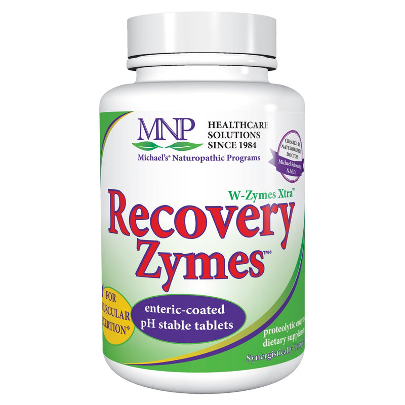 [Australia] - Michael's Naturopathic Programs Recovery Zymes - 90 Enteric Coated pH Stable Tablets - Proteolytic Enzyme Supplement, Supports Natural Inflammatory Response - 30 Servings 