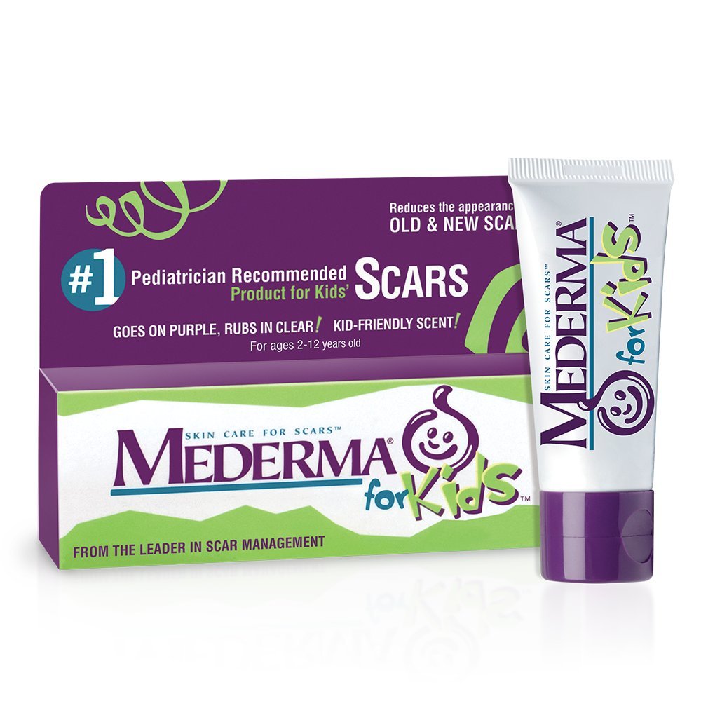 [Australia] - Mederma Kids Skin Care - Reduces the Appearance of Scars, 1 Pediatrician Recommended Product for Kids' Scars, Goes on Purple, Rubs in Clear, Kid-Friendly Scent, 0.7 Oz (Package May Vary) 