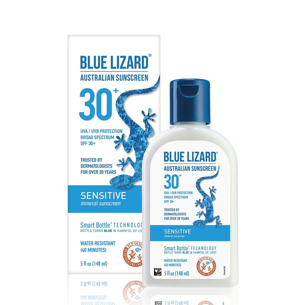 [Australia] - BLUE LIZARD Australian Sunscreen, Sensitive SPF 30+, 5-Ounce 
