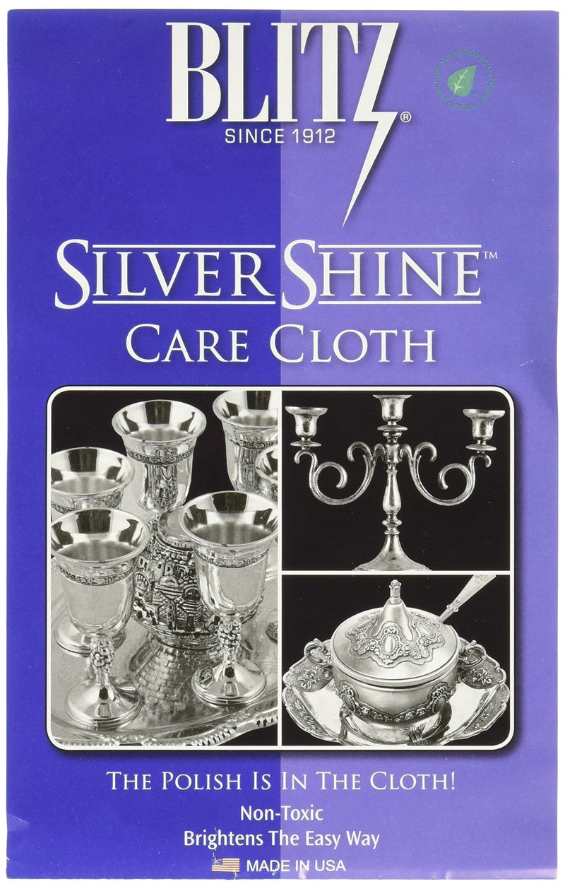 [Australia] - Blitz Silver Care Silver Polishing Cloth 