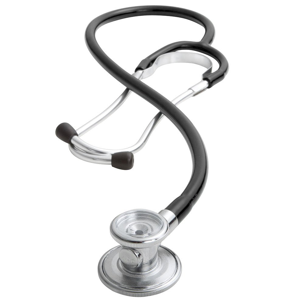 [Australia] - ADC Adscope 647 Sprague-1 Lightweight Single-Tube Stethoscope with 5 Interchangeable Chestpiece Options, Black 