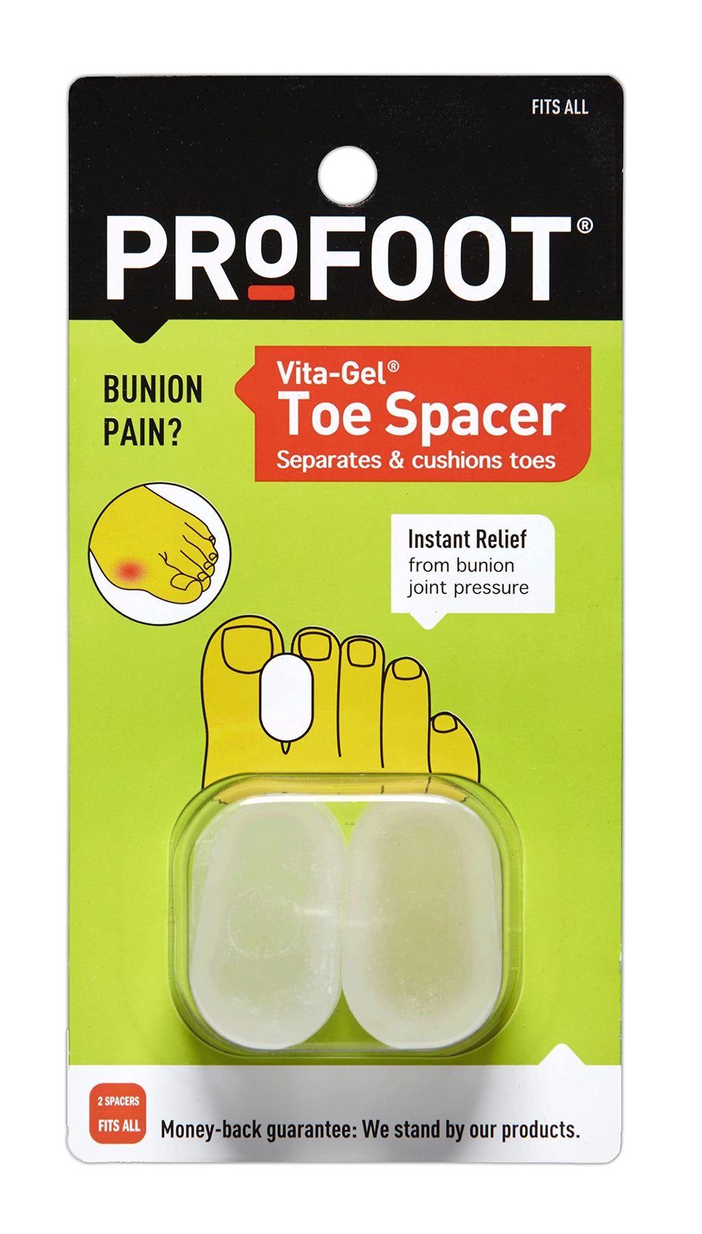 [Australia] - ProFoot Vita-Gel Toe Spacer 2 Each 