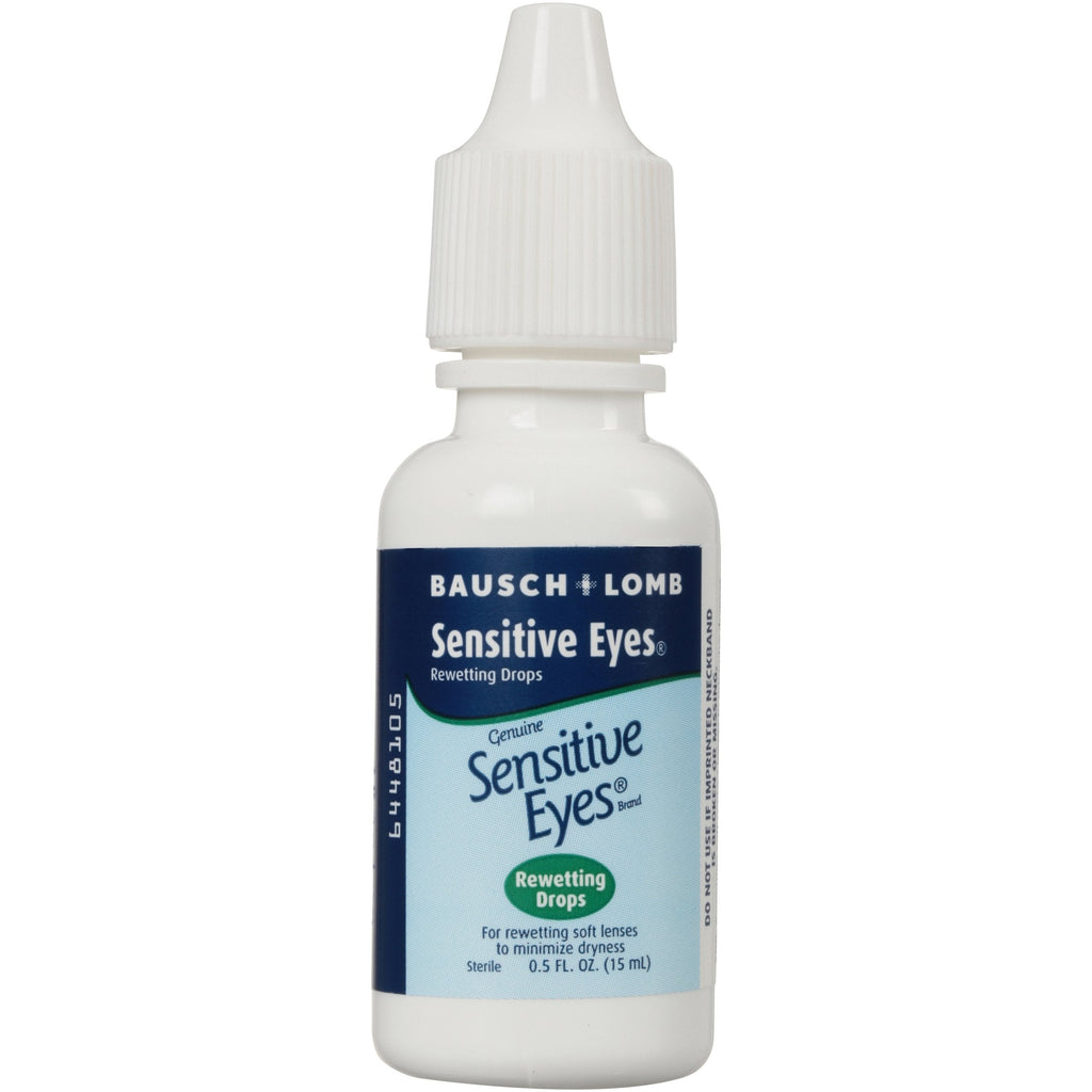 [Australia] - Contact Lens Solution by Bausch & Lomb, for Rewetting Soft Contact Lenses, 0.5 Fl Oz 