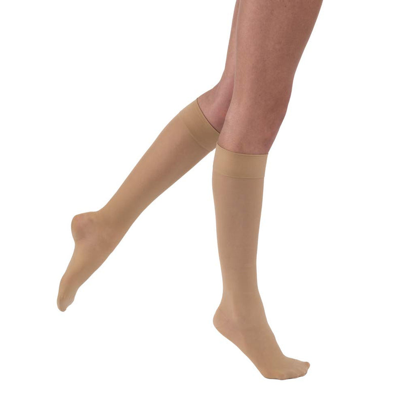 [Australia] - JOBST UltraSheer Medical Compression Knee High Stockings, 20-30 mmHg Medium Natural 1 Pair Medium (Pack of 2) 