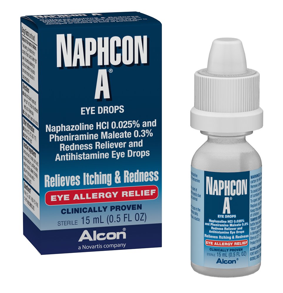 [Australia] - Naphcon-A Eye Drops, 15-mL 0.51 Fl Oz (Pack of 1) 