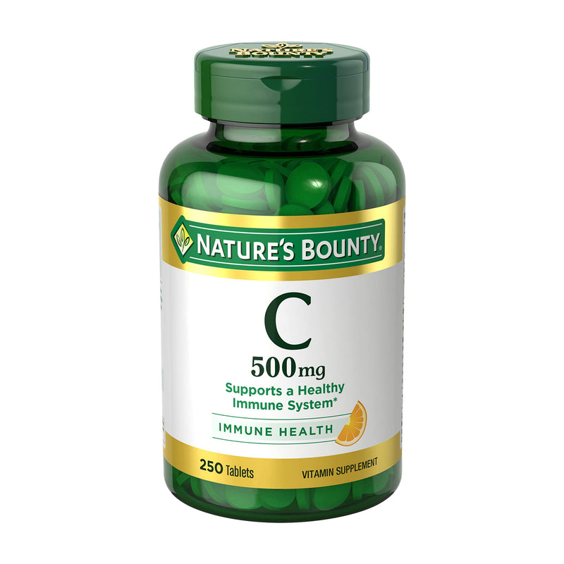 [Australia] - Nature’s Bounty Vitamin C, Immune Support, Tablets, 500mg, 250 Ct 