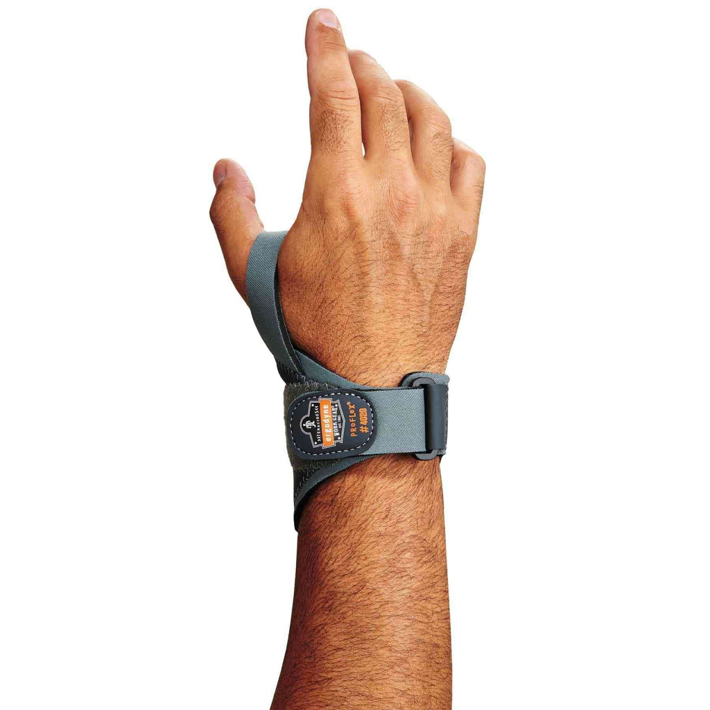 [Australia] - Ergodyne ProFlex 4020 Right Wrist Support, Gray, X-Small/Small XS/Small 