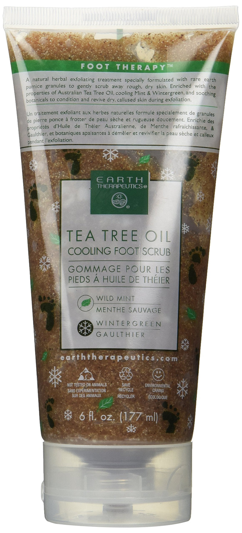 [Australia] - Tea Tree Oil Cooling Foot Scrub 6 fl. oz. 