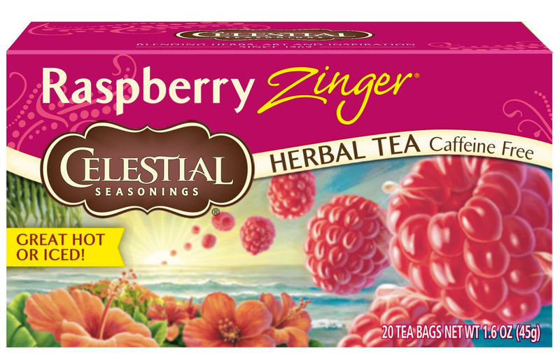 [Australia] - Celestial Seasonings Raspberry Zinger Tea, 20 ct 