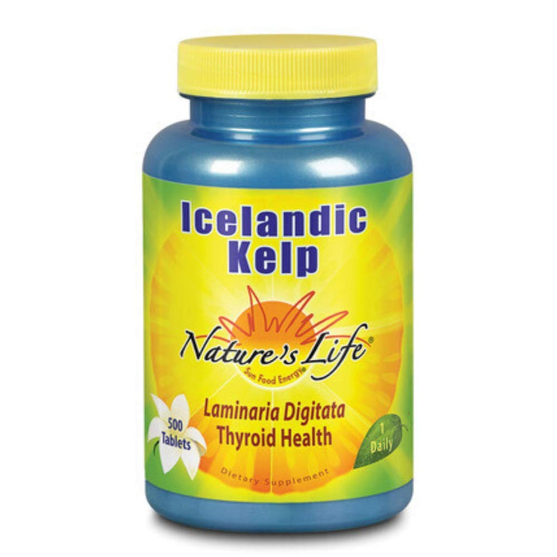 [Australia] - Nature's Life Icelandic Kelp | 500 ct 