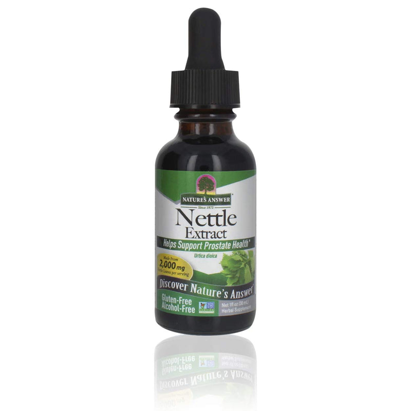 [Australia] - Nature's Answer Nettle Leaf Extract | Concentrated Dark Green Nettle Leaf Herbal Supplement | Non-GMO, Kosher, Gluten-Free, & Alcohol-Free 1oz 