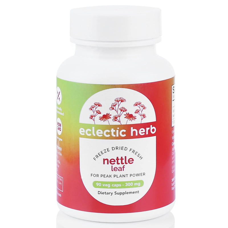 [Australia] - Eclectic Institute Raw Freeze-Dried Non-GMO Nettle Leaf | Healthy Sinus Support, Histamine Response & Respiratory Wellness | 90 CT 