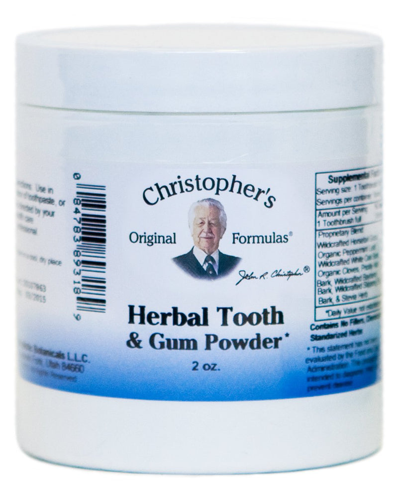 [Australia] - Christopher's Original Formulas Herbal Tooth and Gum Powder 2 Ounce (Pack of 1) 